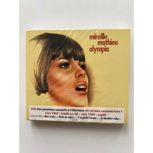 Mireille Mathieu Olympia 2 CD Live NEW SEALED Import Germany